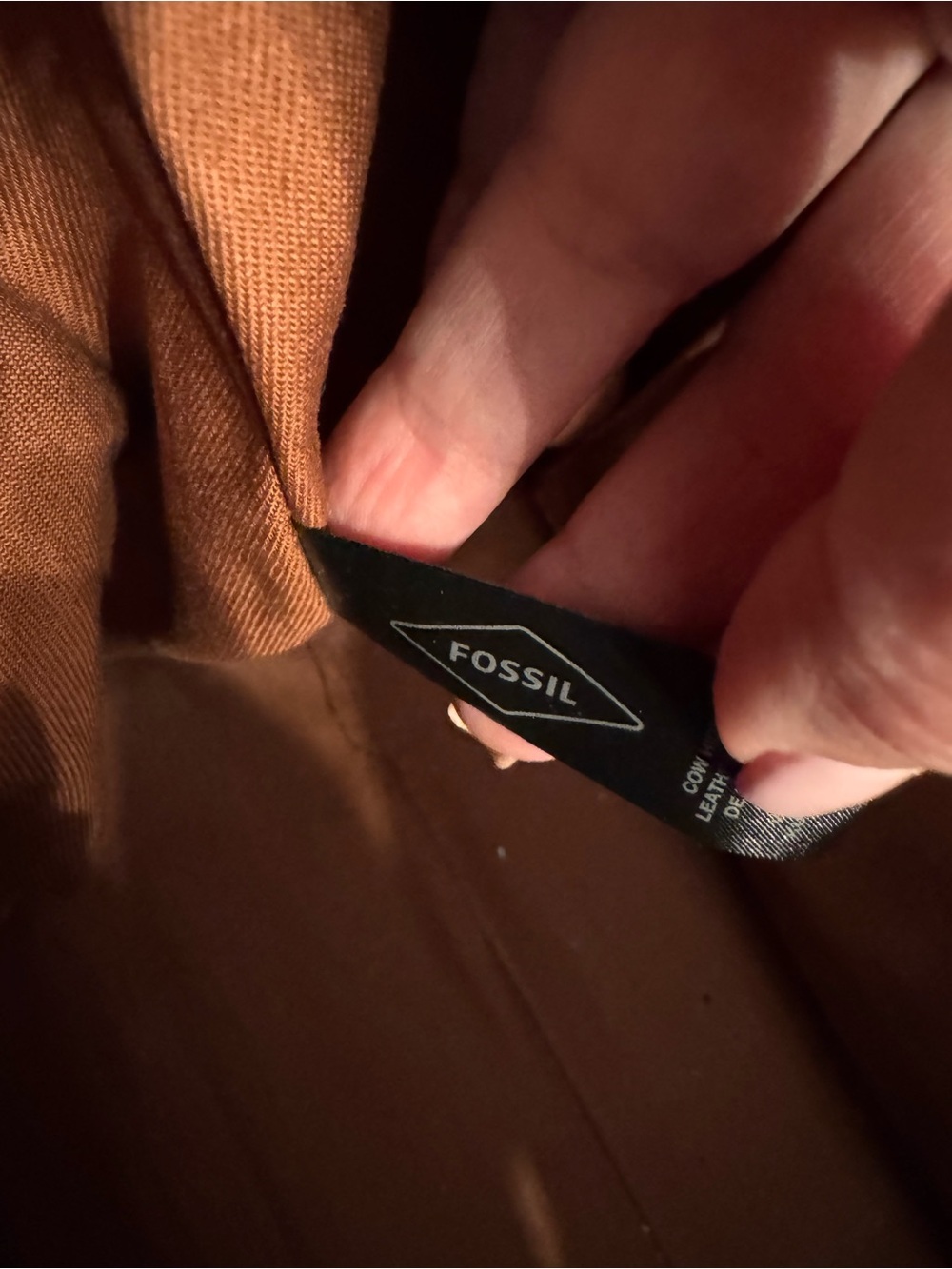 Fossil Rachel Leather Tote - Picture 6 of 8